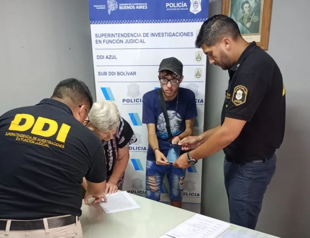 Recuperaron el celular que le habían robado a Lauti