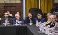 Integrantes de la Cámara Bolívar participaron de un encuentro con Axel Kicillof