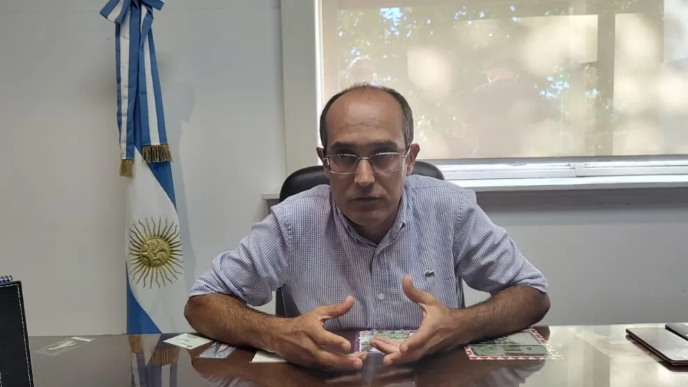 Marcos Pisano, intendente de Bolívar