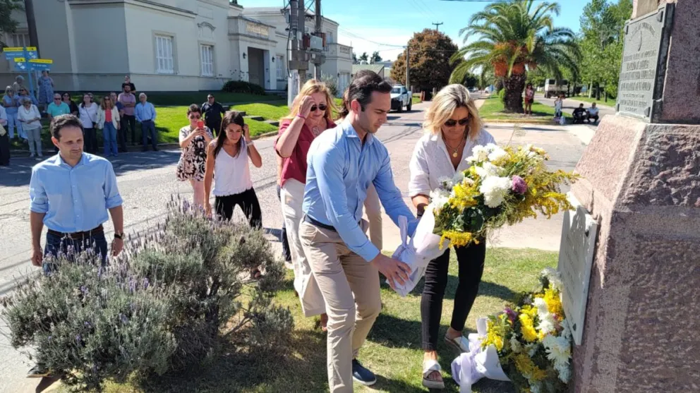 Se realizó el acto protocolar por el 146° aniversario de San Carlos de Bolívar