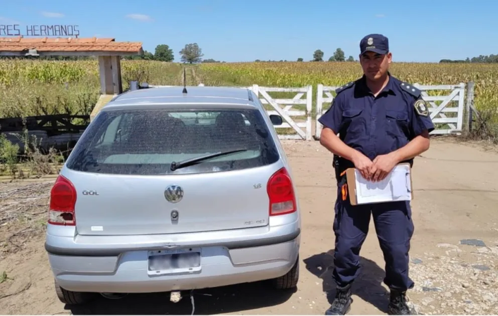 Realizaban un operativo e identificaron un automóvil que tenía pedido de secuestro activo