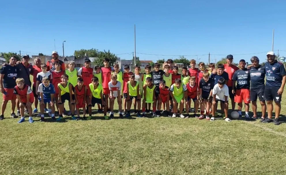 Huracán realizó una prueba en Bolívar y siete juveniles viajarán a entrenar a La Quemita