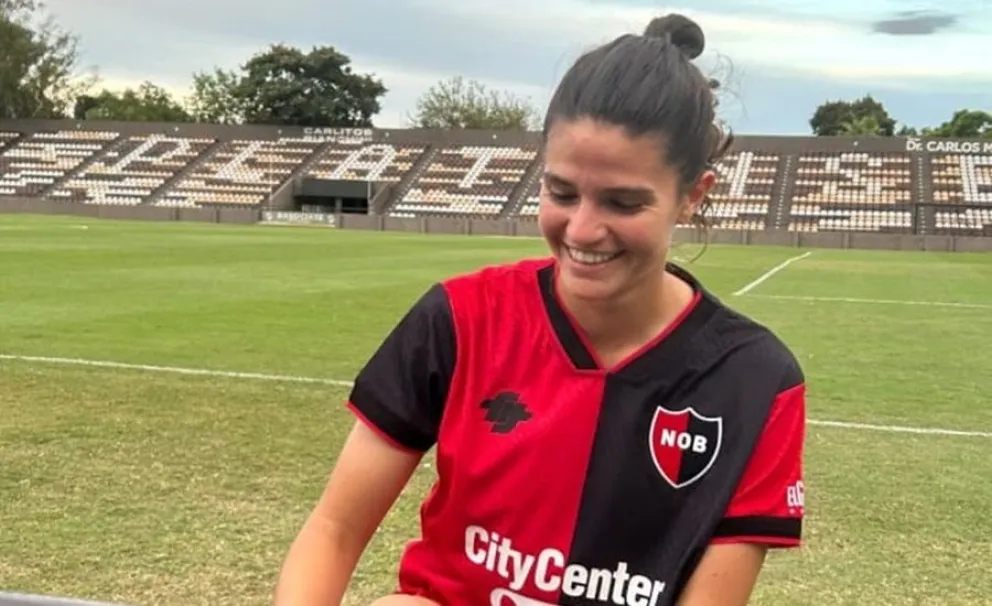 La bolivarense Cande Pagola hizo su debut oficial con la camiseta de Newell's