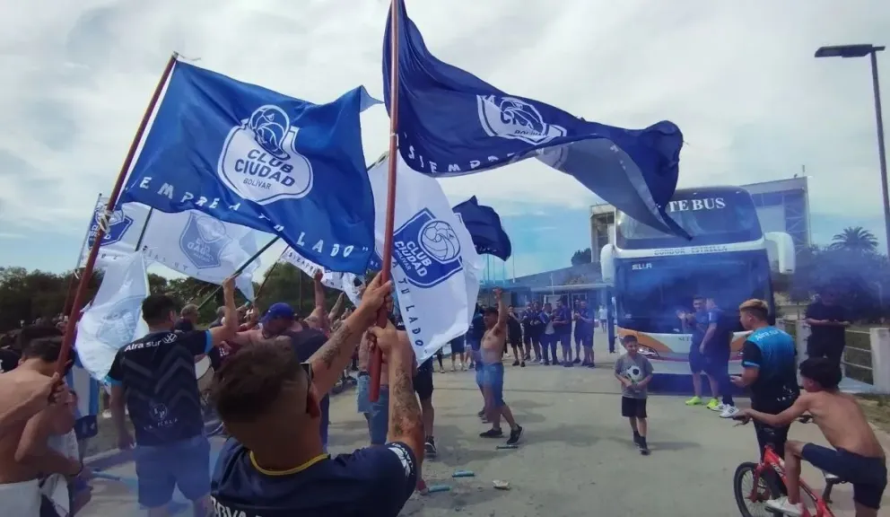 Torneo Federal A: el Club Ciudad de Bolívar, uno de los equipos que más kilómetros recorrerá