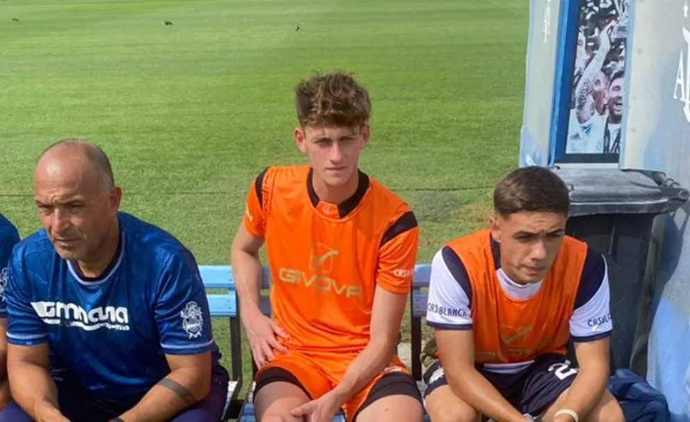 El joven bolivarense Máximo Álvarez y una nueva oportunidad en la Reserva de Gimnasia