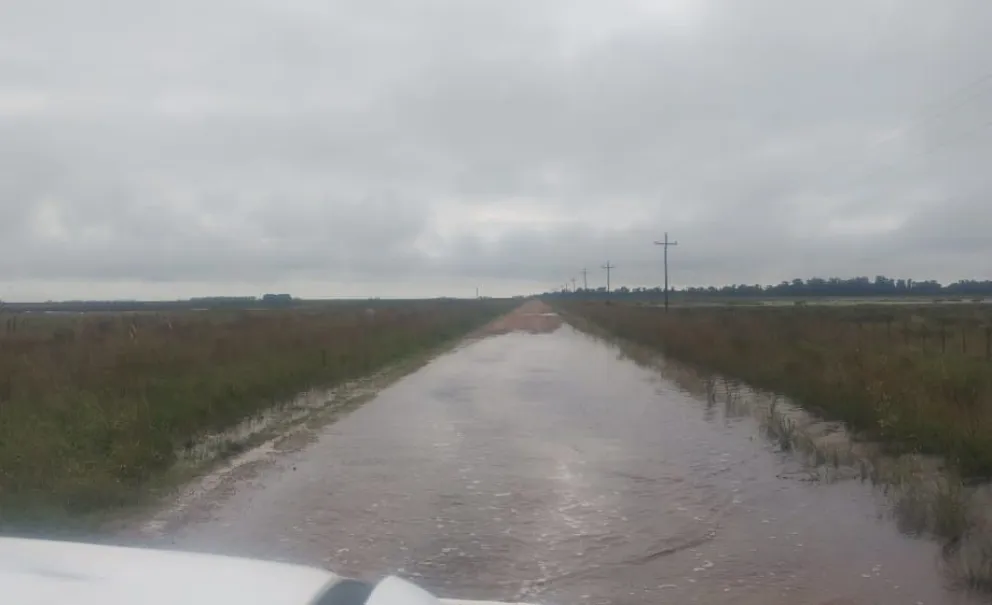 El acceso a Paula sufre las consecuencias de las lluvias pero aún se puede transitar