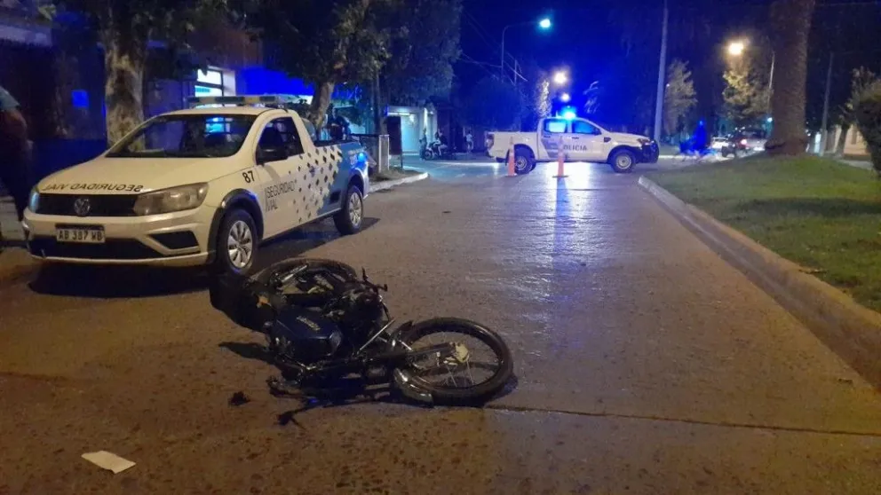 Habló el motociclista que chocó a una agente de tránsito en Bolívar: "Me comí unos bifes"