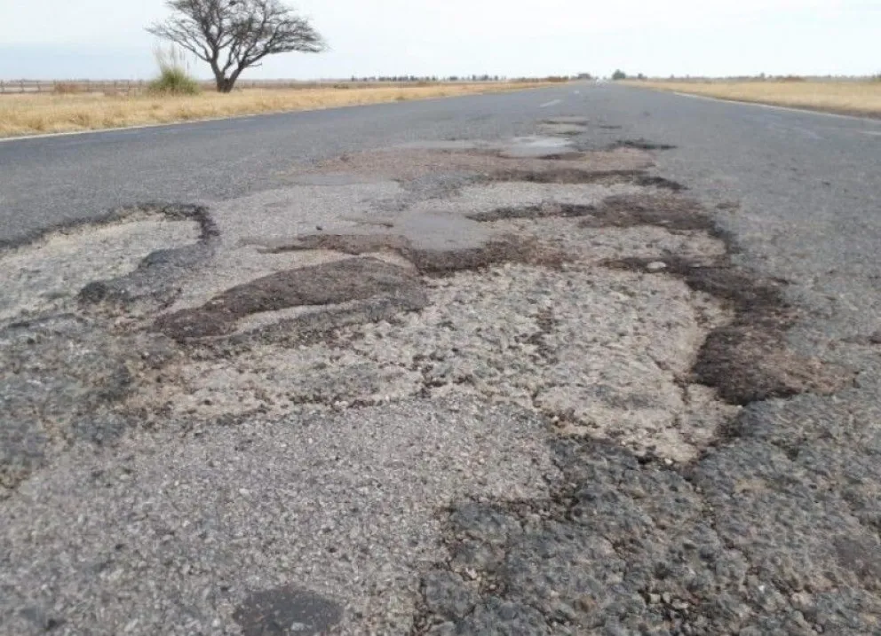 Un municipio pedirá autorización a Vialidad para reparar una ruta nacional: "Está deplorable"
