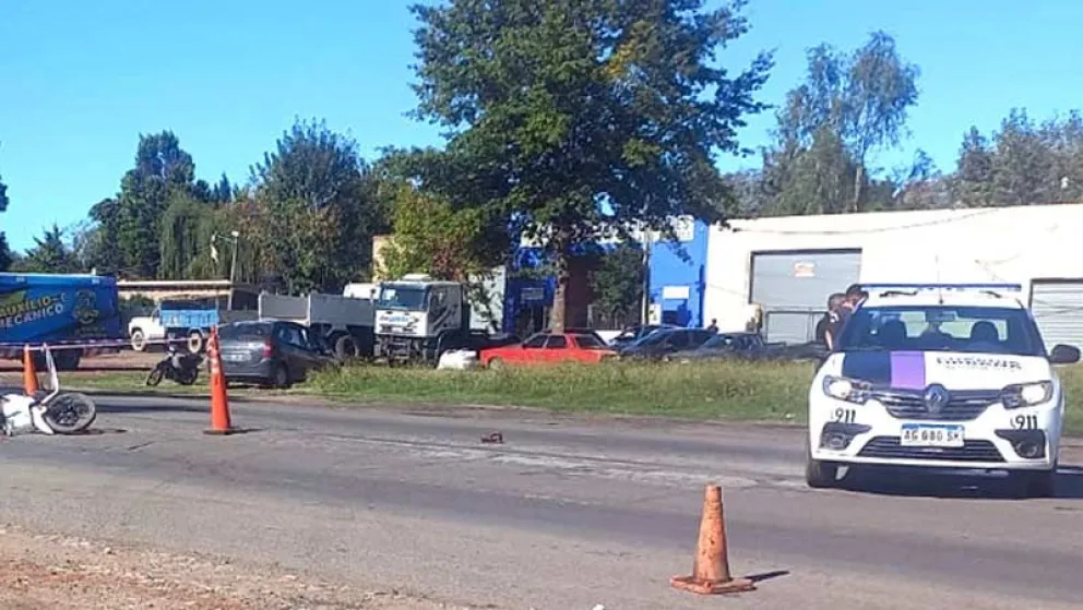 Tragedia en Ruta 205: un motociclista murió tras ser arrollado por un micro
