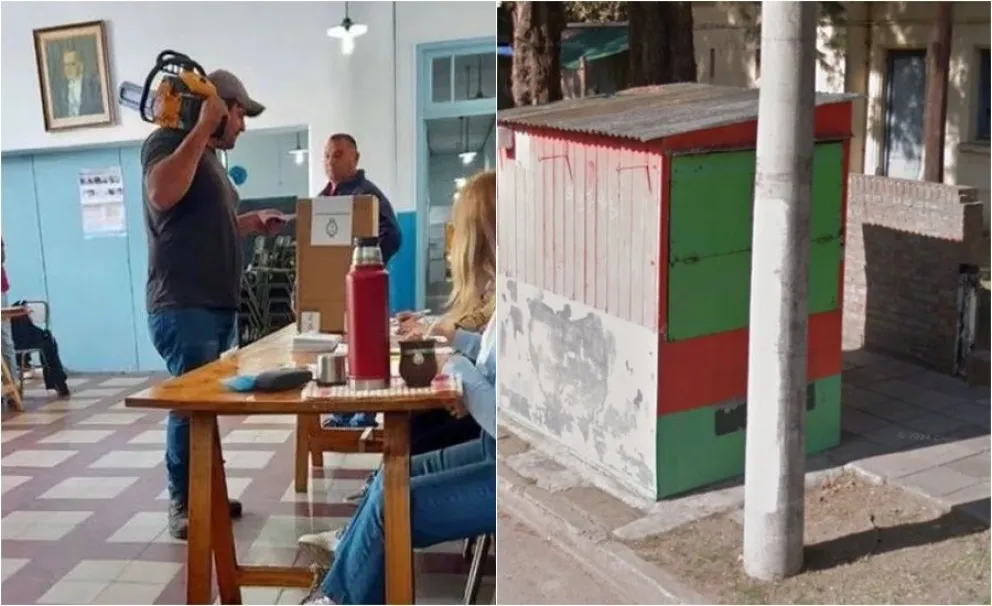 De ir a votar con una motosierra a robar chocolates en un kiosco: Pehuajó, no lo entenderías