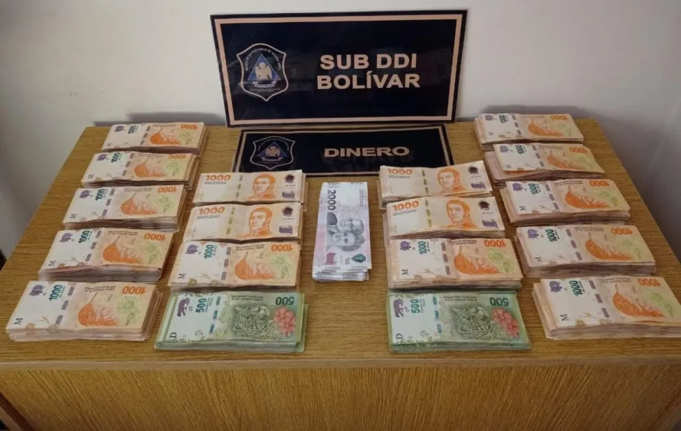 Esclarecieron la estafa millonaria a un comercio de Bolívar: sus dueños recuperaron el dinero