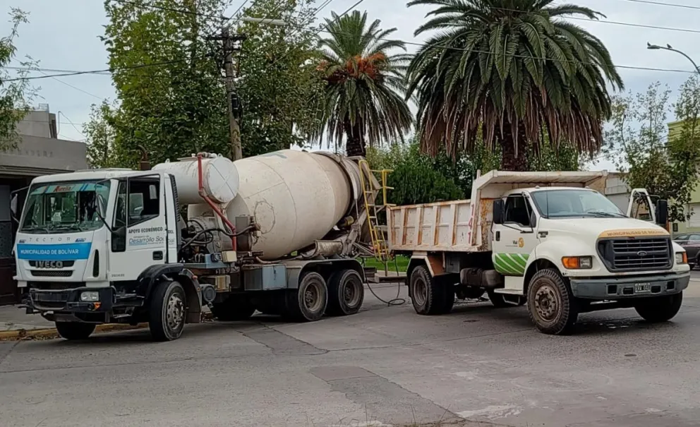 El municipio realizó tareas de bacheo sobre un peligroso agujero en avenida Alsina