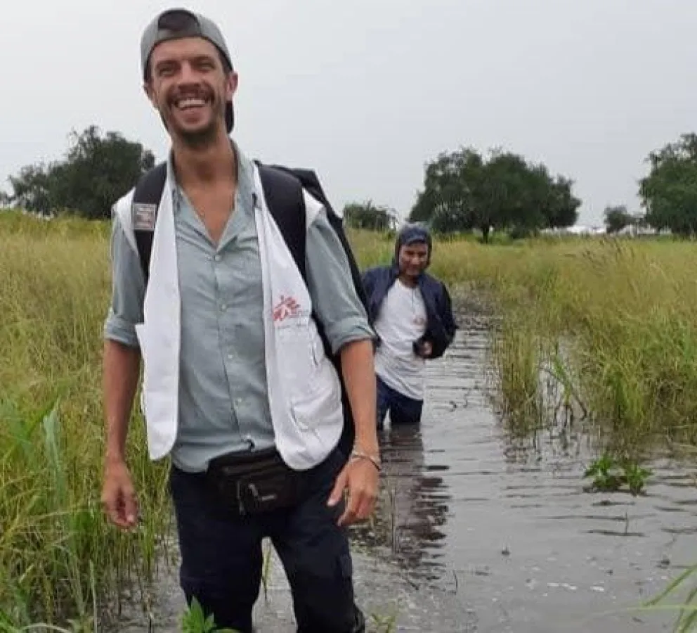 Es de Urdampilleta, trabaja hace 8 años en Médicos Sin Fronteras y relató su impactante historia: "Es importante la empatía"
