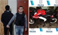 Controles policiales en Bolívar: demoraron a un hombre y secuestraron una moto robada