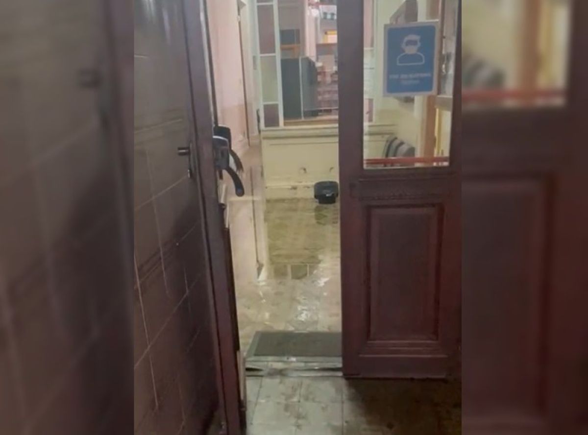 [VIDEO] Así quedó el edificio del Juzgado de Paz por las incesantes lluvias