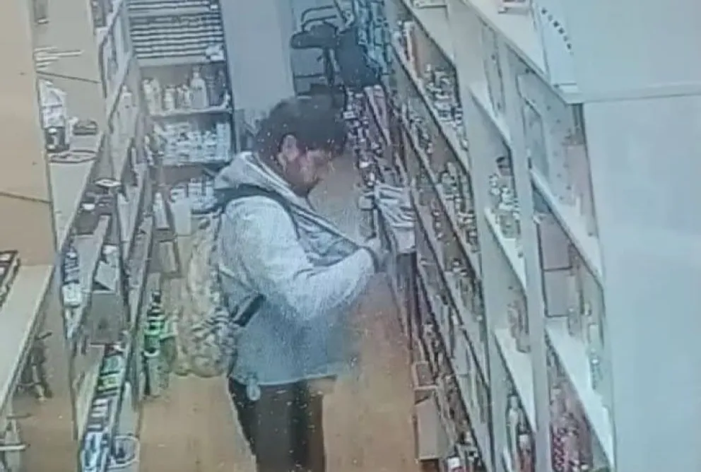 Una perfumería de Bolívar expuso en las redes a un mechero que robó en su local
