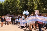 La comunidad educativa bolivarense se moviliza en defensa de las universidades