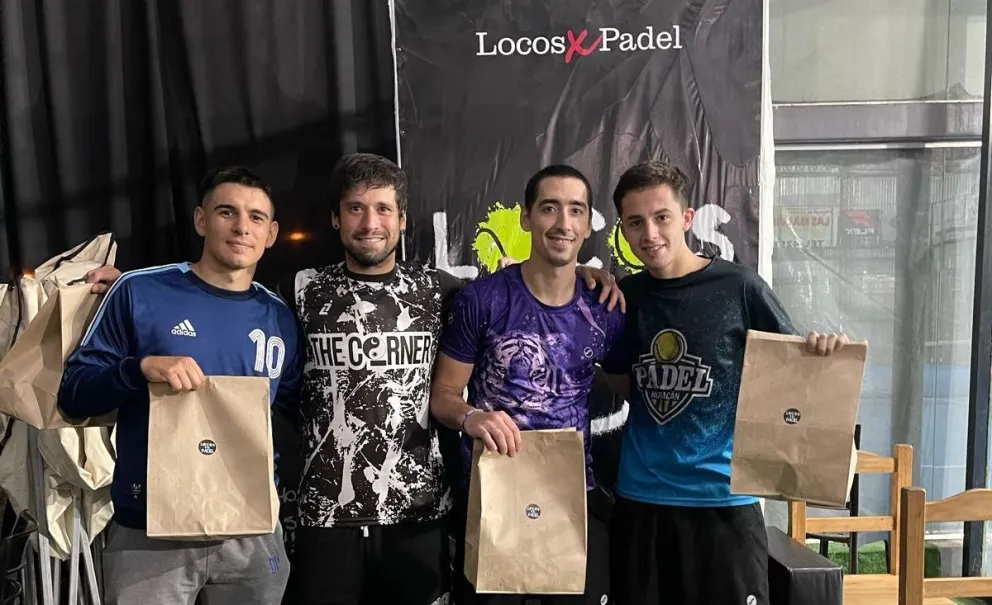 Circuito Bolivarense de Padel: nuevos campeones en las impares y Cifuni bicampeón en 7ma