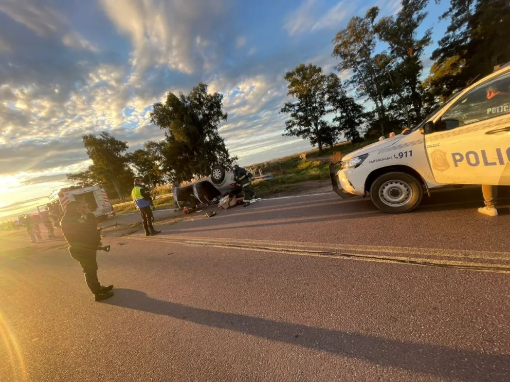 Falleció el hombre que se accidentó en Ruta 226 tras ser hospitalizado de urgencia en Bolívar