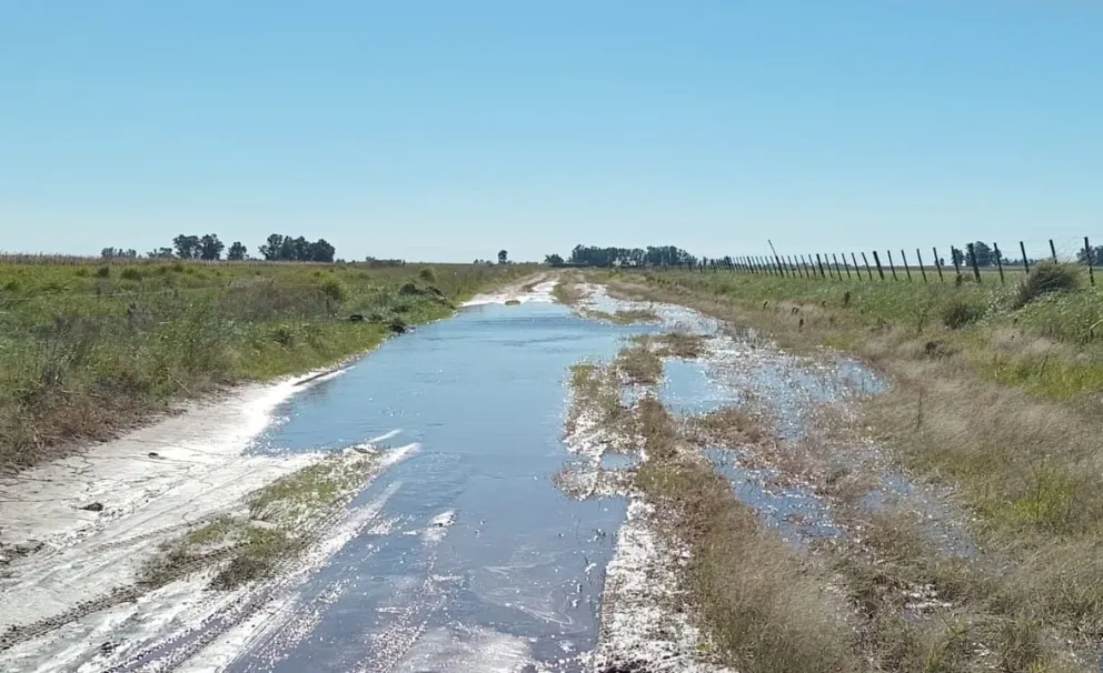 Alcantarillas rotas, pozos y abandono: vuelven a alertar sobre el estado de los caminos rurales en Bolívar