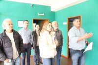 Tras el reclamo opositor, Bazán ofreció una recorrida a los concejales por el Centro de Monitoreo