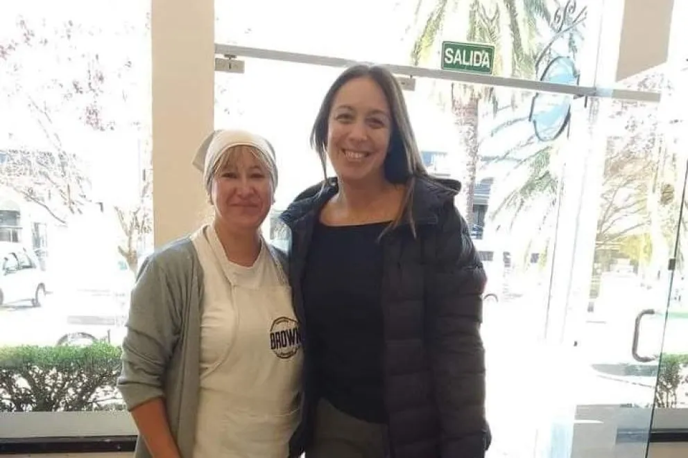 La ex gobernadora María Eugenia Vidal pasó el fin de semana en Bolívar