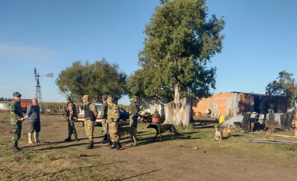 Robo en un tambo de Bolívar: se esclareció el hecho y se recuperaron los elementos