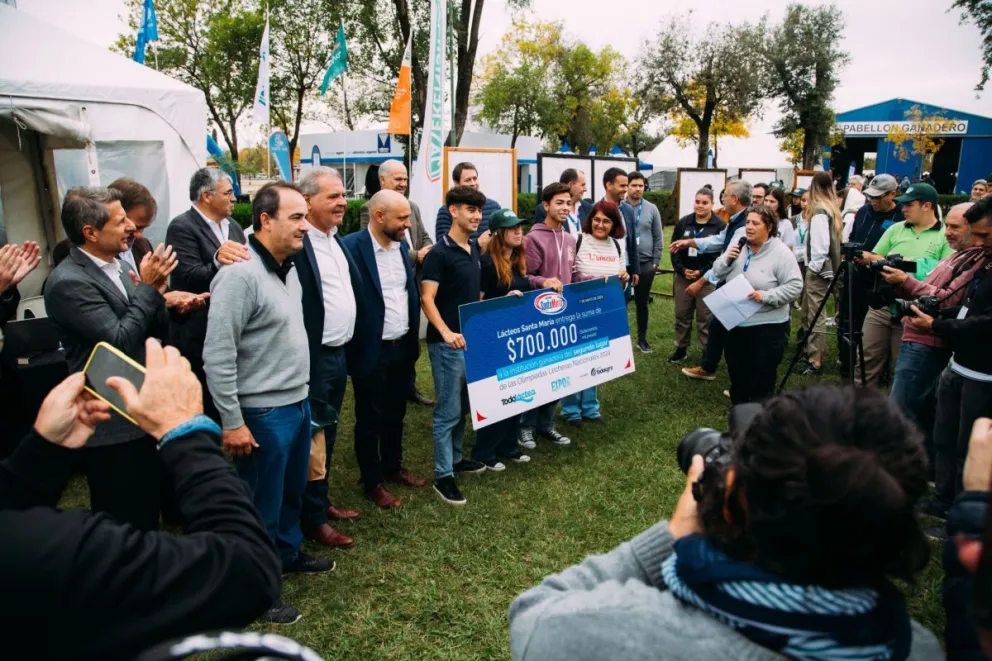 La Escuela Agrotécnica Salesiana de Del Valle subcampeona de las Olimpiadas Lecheras Nacionales