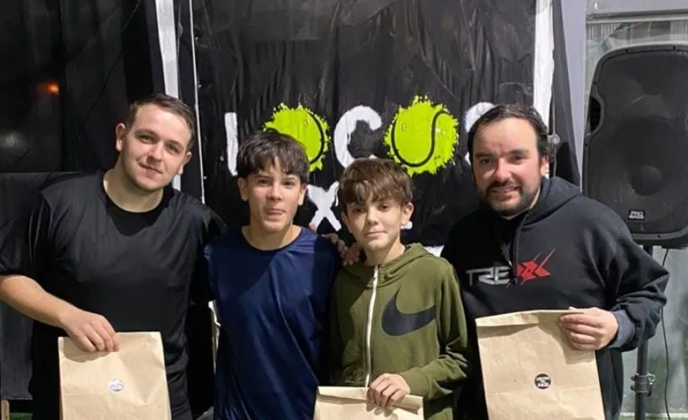 Parada - Pistolesi, la pareja destacada de la octava fecha del Circuito Bolivarense de Padel