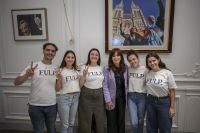 Joven bolivarense se reunió con Cristina Kirchner: "Nos hizo sentir muy cómodas"