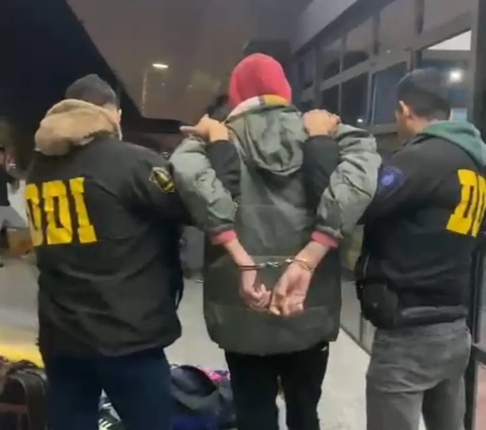 Gran despliegue policial permitió detener a un prófugo por narcotráfico con pedido internacional