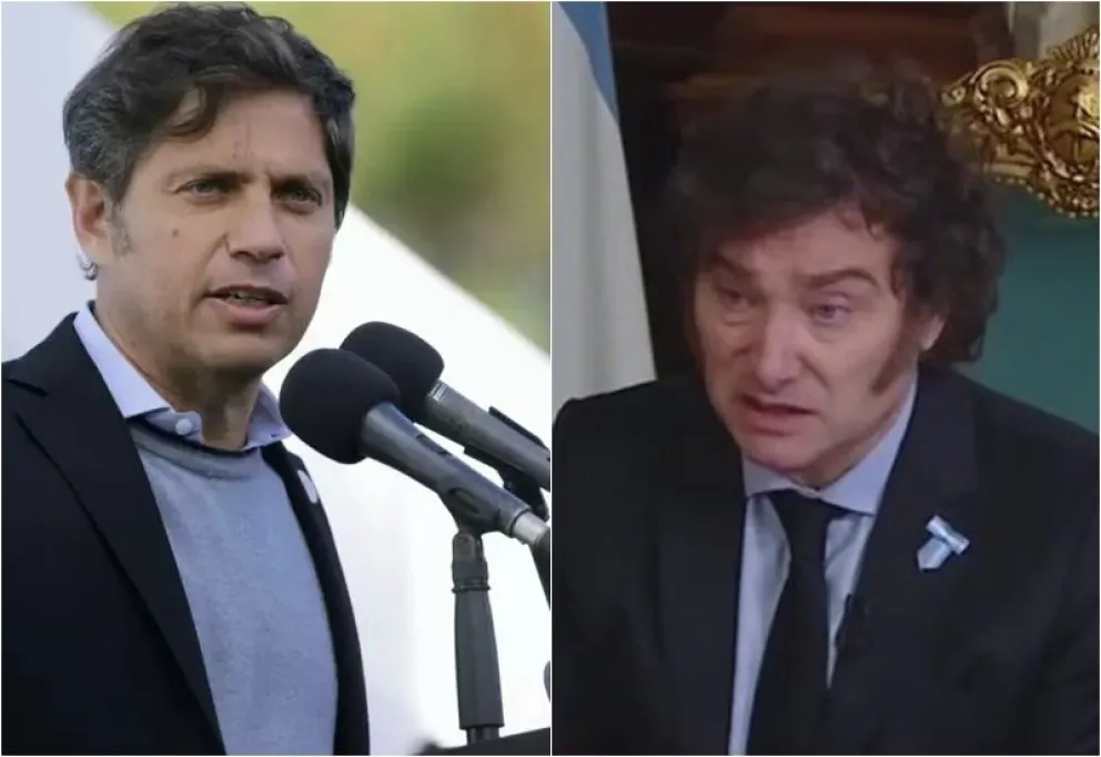 Kicillof trató de "inútiles" a los funcionarios de Milei y dijo que el presidente "está en un cumple"