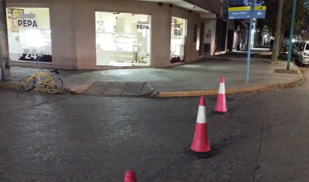 Un accidente en avenida Lavalle dejó como saldo un menor hospitalizado