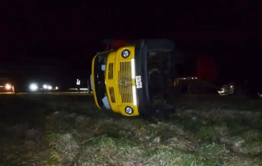 Un camión de Bolívar protagonizó una colisión en Ruta 226, a kilómetros de Olavarría