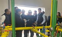 La visita de Axel Kicillof a Pirovano: inauguró el gas natural y confirmó la repavimentación del acceso