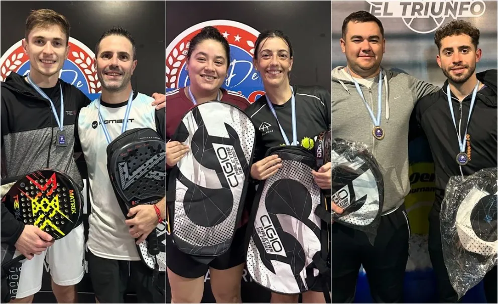 Bolívar copó el Provincial de Pádel y sus representantes brillaron en todas las categorías