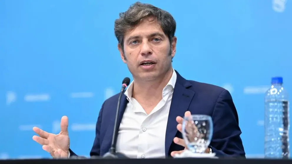 Kicillof se refirió a las finanzas de la Provincia y le respondió a Milei: "Que devuelva la plata"