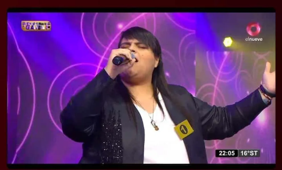 Daiana Colamarino pasó a la final de un reality musical que se emite por Canal Nueve