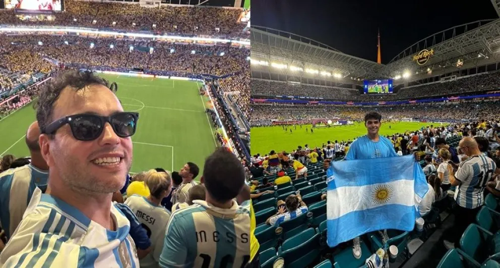 La experiencia de dos bolivarenses que estuvieron presentes en la final de la Copa América