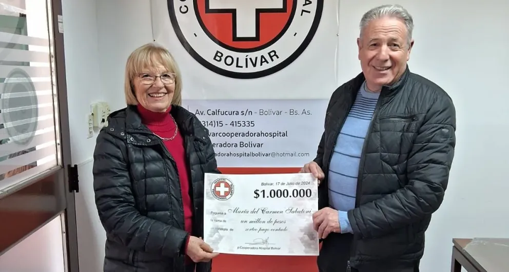 Entregaron el premio por pago contado de la rifa del Hospital: quién es la favorecida