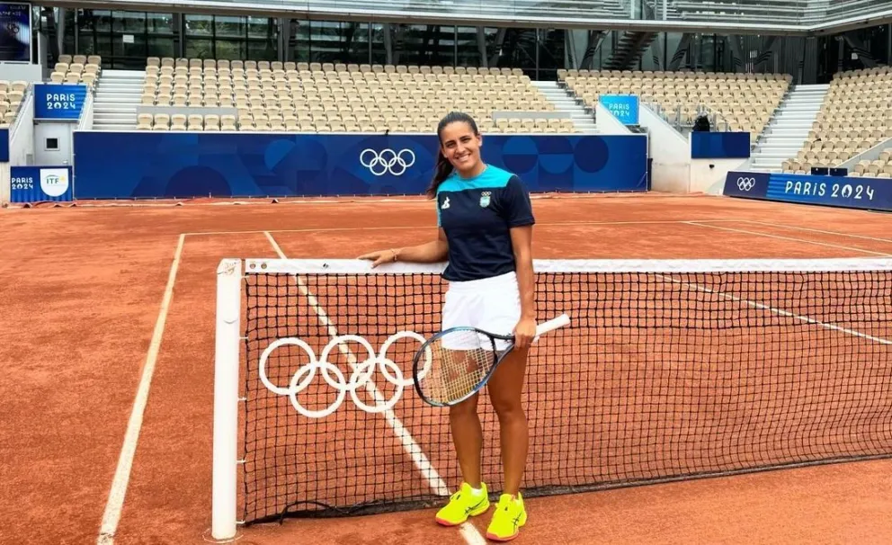 La deroense Lourdes Carlé llegó a París y se prepara para competir en los Juegos Olímpicos