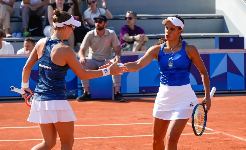 Lourdes Carlé continúa con su sueño olímpico en el dobles junto a Nadia Podoroska
