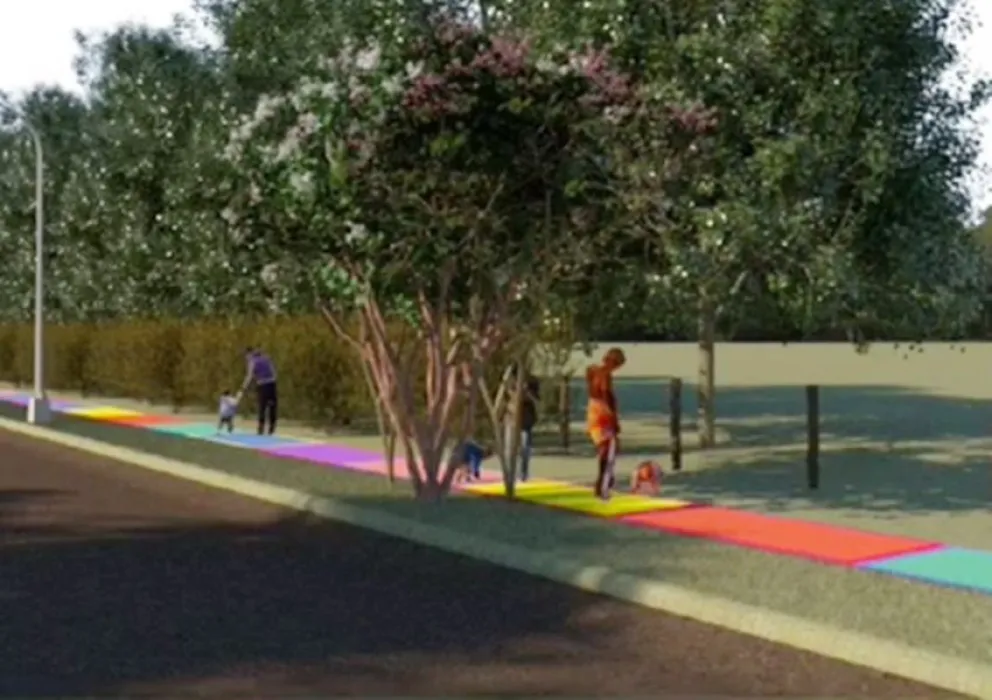 La asociación civil Uniendo Sonrisas inaugura una nueva iniciativa, el 'Boulevard de las Infancias'