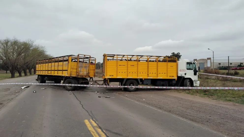 Accidente fatal: una persona perdió la vida a metros del puente de la ruta 226