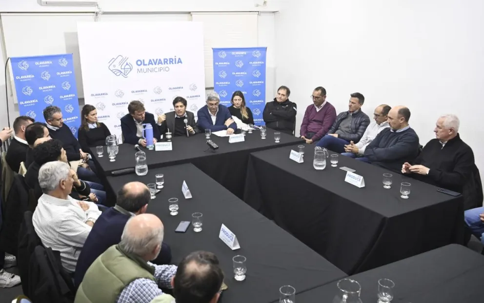 Pisano estuvo junto a Kicillof en la presentación de la Unidad Táctica de Operaciones Inmediatas