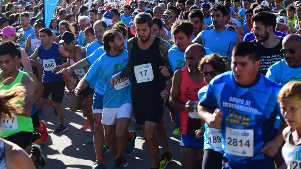 Marcelo Tinelli analiza una alternativa en caso de no poder correr la 25° Maratón en Bolívar