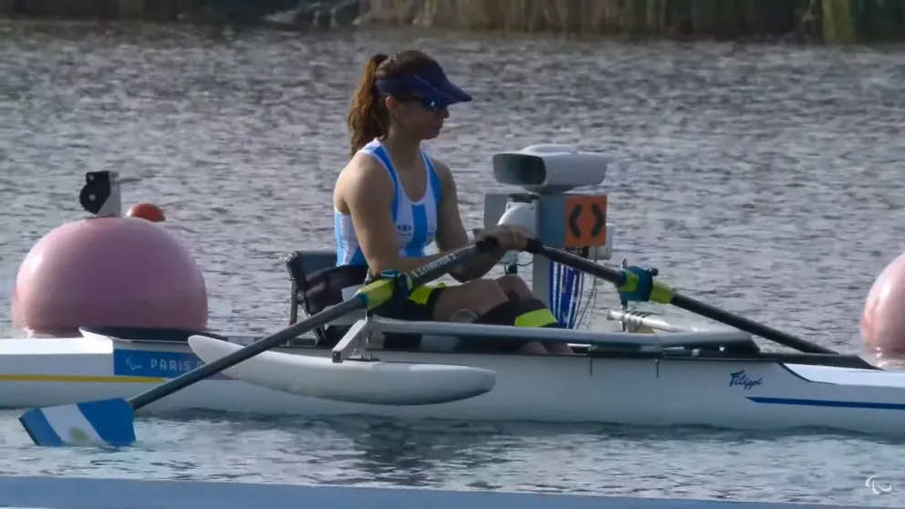 Brenda Sardón terminó 5° en el Repechaje y estará en la Final B de Remo