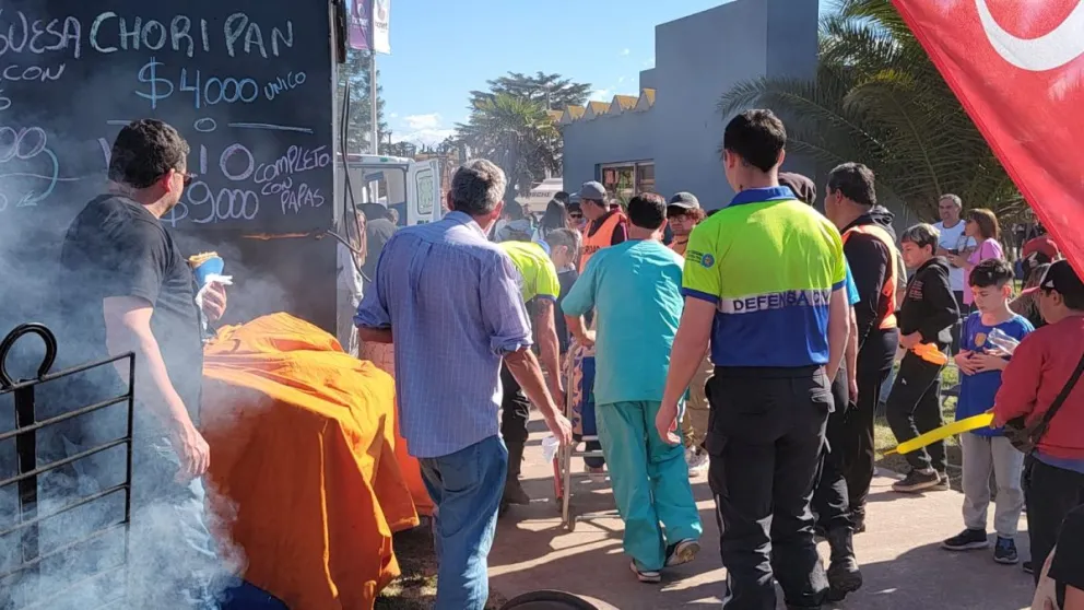 Expo Rural: mujer sufrió una baja de presión y fue auxiliada