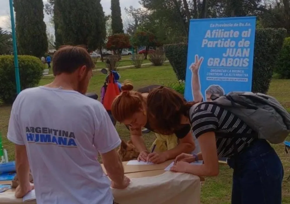 El espacio de Juan Grabois en Bolívar salió en busca de afiliaciones con miras a 2025