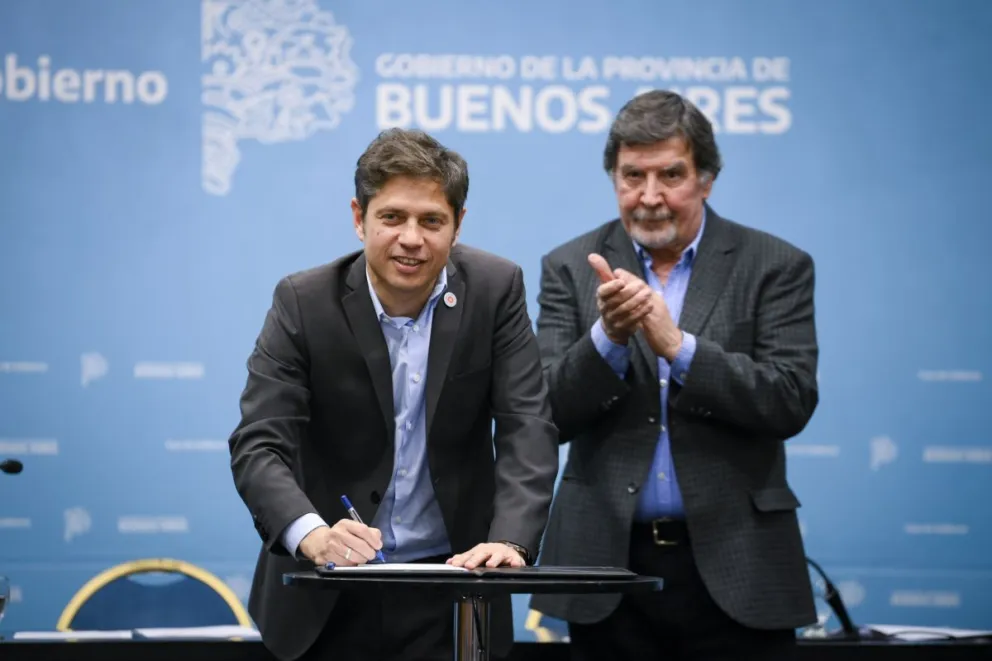 Kicillof anunció un proyecto para establecer la obligatoriedad de la educación desde los tres años